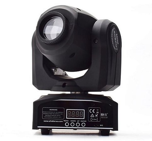 Moving Head Spot Led Gobo de 10w RGBw - DMX - 82042