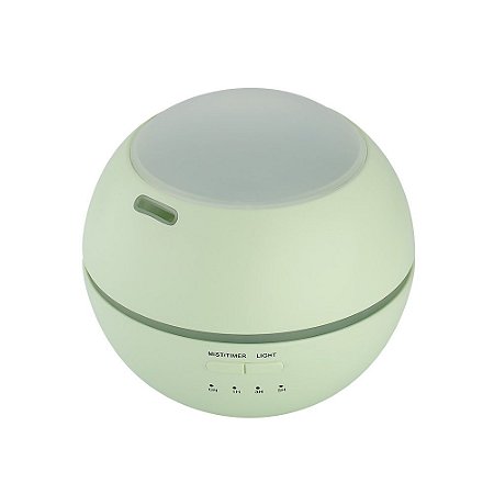 Aromatizador e Difusor de Aromas com Luminária Led de 7 Cores - Verde - 81756