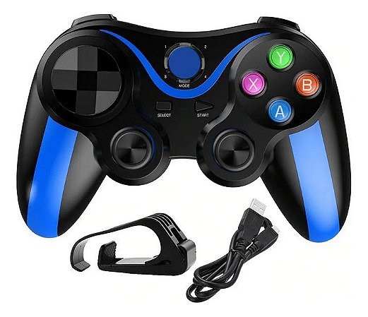 Controle Manete Gamepad Bluetooth Compatível Android Ios Pc