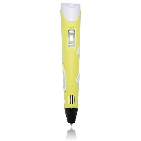 Caneta Impressora 3D com Filamentos Abs - Amarelo - 81965