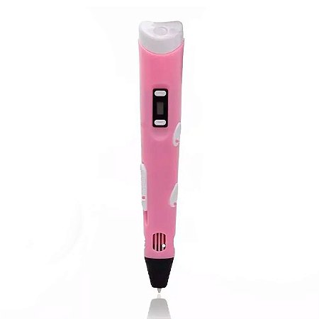 Caneta Impressora 3D com Filamentos Abs - Rosa - 81965