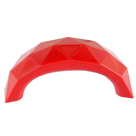 Secador de Unha Slim UV Gel e Acrigel 9w Bivolt - Vermelho - 82378-4