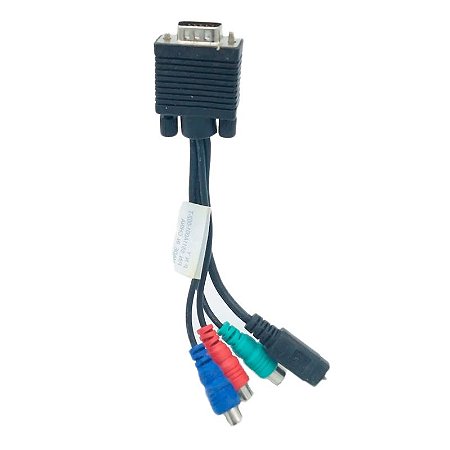Cabo Adaptador para Vga-tv S-video 3 Rca Av - 81651