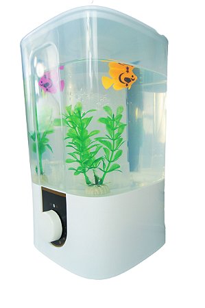 Umidificador de Ar Silencioso e Aquário Decorativo 4L Bivolt - Branco -