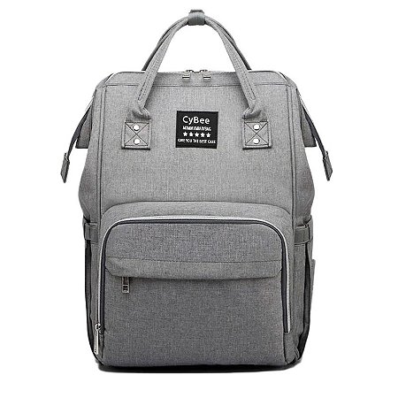 Bolsa de Bebê Maternidade com Compartimento Térmico - Cinza - 83095