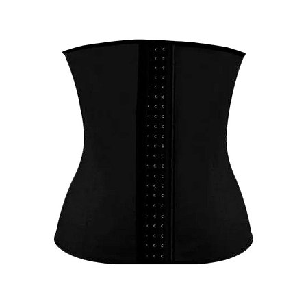 Cinta Modeladora e Redutora Emborrachada para Abdômen - Preto Tamanho XL - 82128