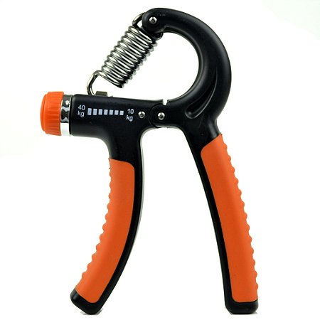 Hand Grip Ajustável 10 a 40kg Fortalece Mão e Antebraço - Preto - 82232-2