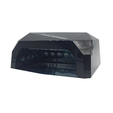 Unha De Fibra Gel - Cabine Estufa Uv Led Profissional Bivolt Preto - 81780