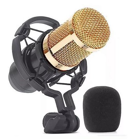 Microfone Condensador Para Pc Notebook Celular Câmera P2 - 83026