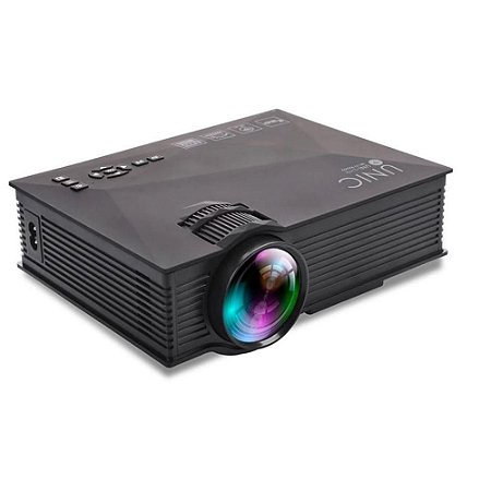 Mini Projetor Led Portátil Uc68 Wifi para Data Show - 83089