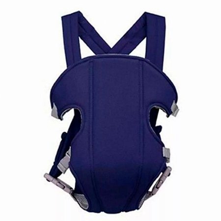 Suporte Canguru Para Bebê com 3 Posições Azul - 82200