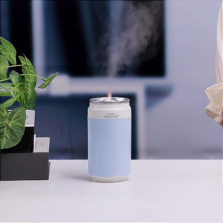 Aromatizador e Umidificador de Ar Led USB Bivolt Portatil - Azul - 82960