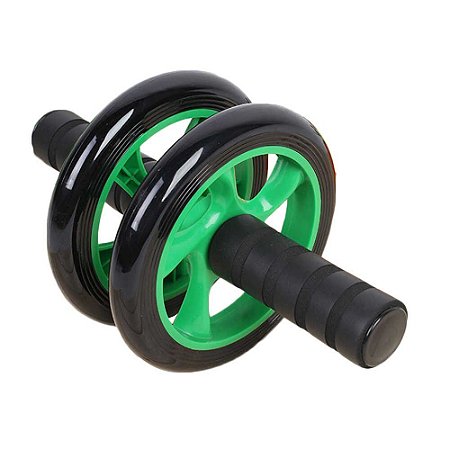 Roda Abdominal Dupla Acessórios Ginastica Verde - 82095