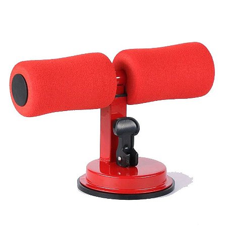 Suporte Abdominal Ventosa Perder Peso Exercícios Academia - Vermelho - 81184-4