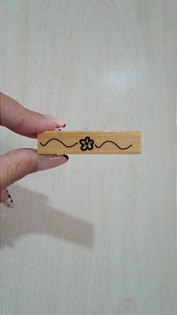 Carimbo - Arabesco Flor