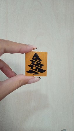 Carimbo - Pinheiro de Natal