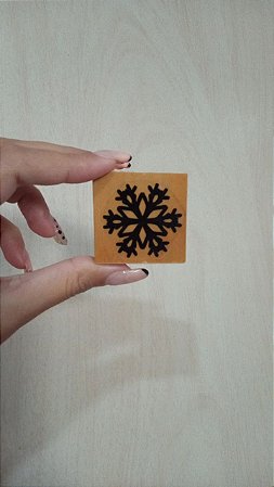 Carimbo - Floco de neve