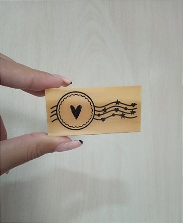 Carimbo - Selo de Correio fofo