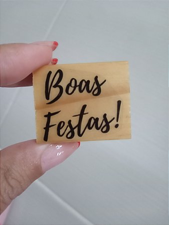 Carimbo - Boas Festas!