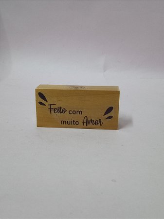 Carimbo - Feito com muito amor