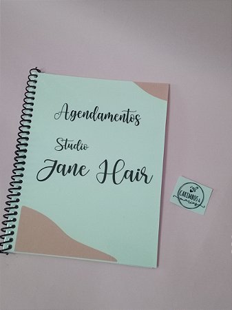 Caderno de agendamento de horário