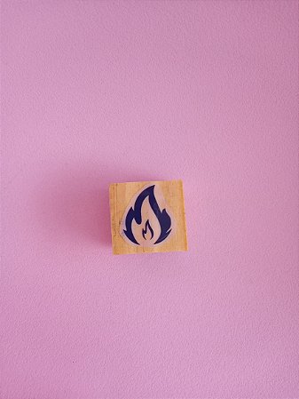 Mini carimbo - Fogo