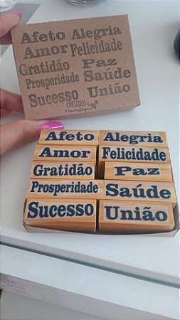 Kit - Palavras de afeto