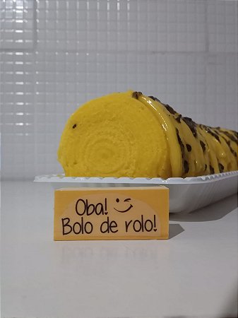 Carimbo - Oba! Bolo de rolo!