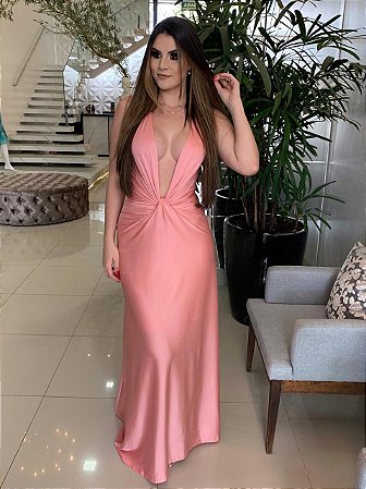 vestido rose