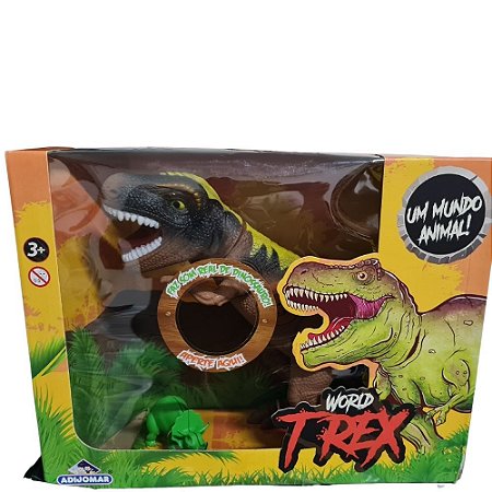 Brinquedo Dinossauro World TRex - WAS IMPORTS