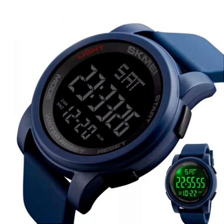 Relógio Masculino Digital Skmei 1251 A Prova D'Água 50 Metros - WAS IMPORTS