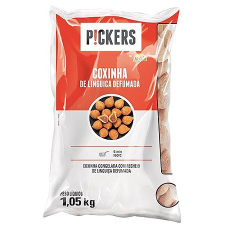 CONG. PICKERS COXINHA MCCAIN CRU LINGUIÇA 1,05KG