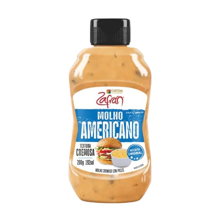 MOLHO AMERICANO BISNAGA 200G - ZAFRAN