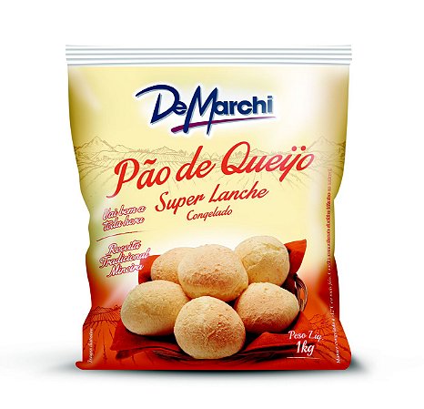 PÃO DE QUEIJO SUPER LANCHE (Unidades de 80g - 800g)