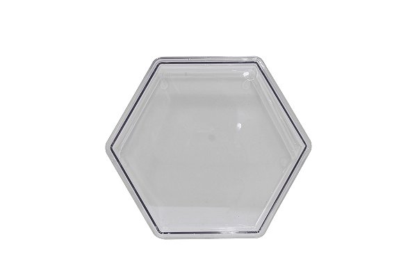 BANDEJA SEXTAVADA 18X20,5 CM - CRISTAL - 1 unidade