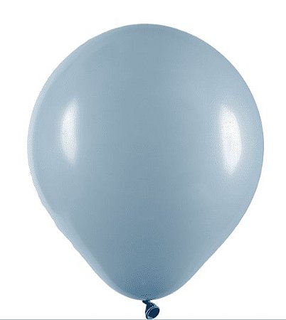 BALÃO LISO - ART-LATEX Nº 09 - AZUL CLARO  - Pacote com 50 unidades