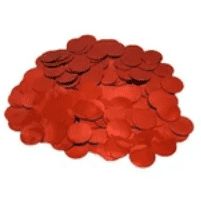 CONFETE METALIZADO PARA BALÃO - VERMELHO - Pacote com 20 g