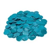 CONFETE METALIZADO PARA BALÃO - AZUL TIFFANY - Pacote com 20 g