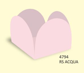 FORMINHA PARA DOCES CAIXETA 35mm - ROSA CANDY - Pacote com 50 unidades