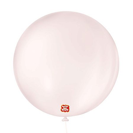 BALÃO LISO REDONDO - SÃO ROQUE Nº 16 - CANDY COLORS - ROSA - Pacote com 10 unidades