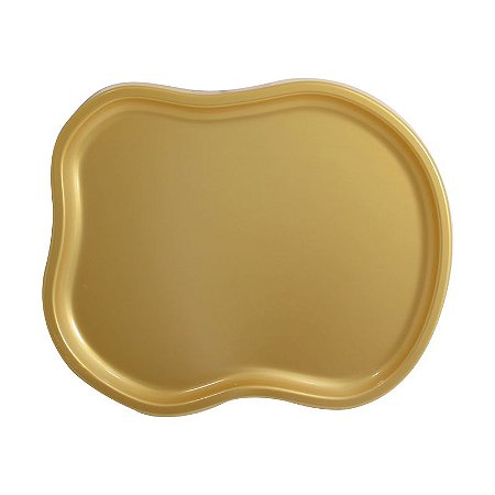 BANDEJA ORGÂNICA MODELO III - DOURADA - Produfest