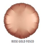 BALAO FOSCO BOLA - 18" - 45 CM- ROSE GOLD - 1 unidade