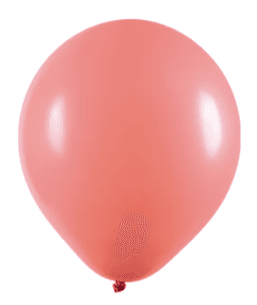 BALÃO REDONDO  ART-LATEX Nº 05 - ROSÊ - Pacote com 50 unidades