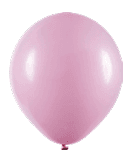 BALÃO REDONDO  ART-LATEX Nº 05 - ROSA CRAVO - Pacote com 50 unidades