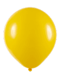 BALÃO REDONDO  ART-LATEX Nº 05 - AMARELO - Pacote com 50 unidades