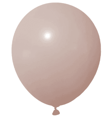 BALÃO REDONDO  ART-LATEX Nº 24 - ROSA CUPCAKE - Pacote com 3 unidades