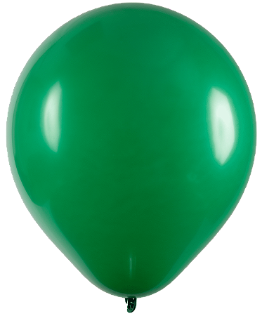 BALÃO LISO REDONDO - PIC PIC Nº 09 - VERDE - Pacote com 50 unidades