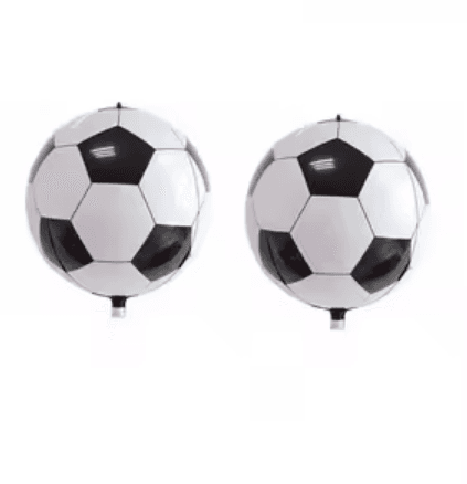 BALAO BOLA 4D - FUTEBOL - 60 CM - 1 unidade