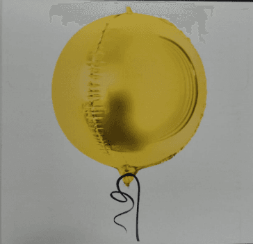 BALAO BOLA METALICO GIGANTE 50" (127 cm) - OURO - ART-LATEX - 1 unidade