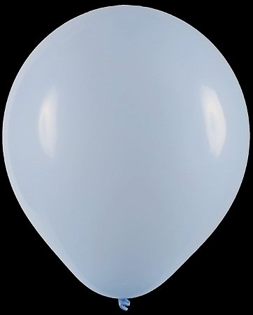 BALÃO REDONDO- ART-LATEX Nº 09 - AZUL GLACIAL - Pacote 50 unidades